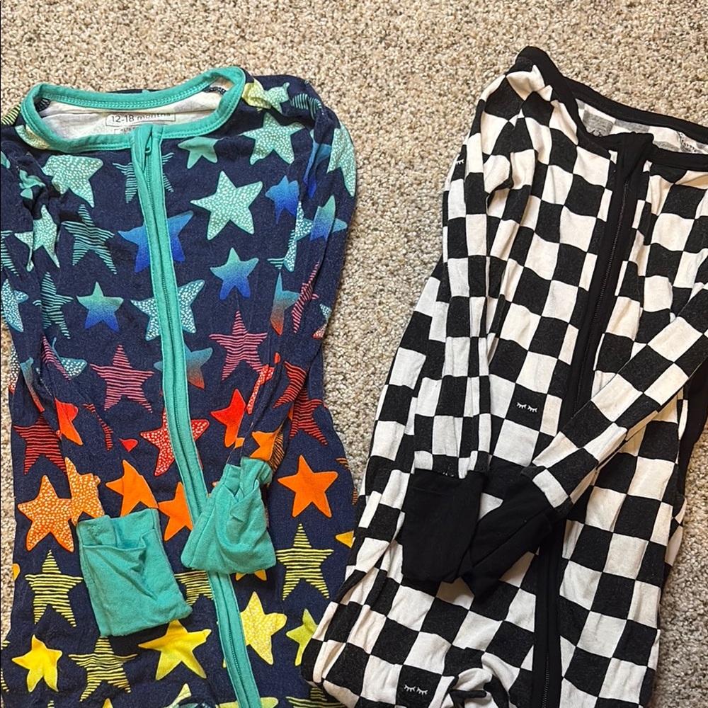 Little Sleepies 12-18 month zippies